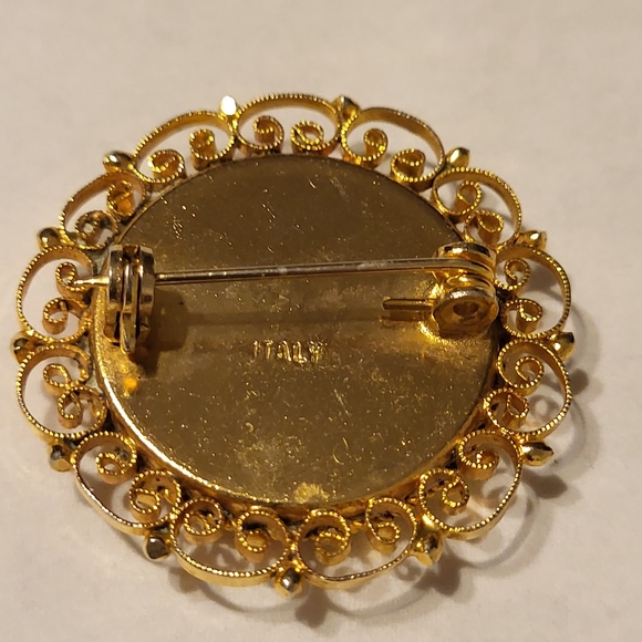 Vintage Micro Mosaic Brooch - Picture 4 of 7